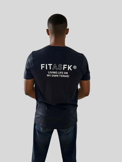 Men's fitted Cut Chest logo T-shirt