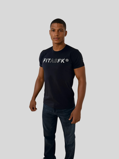 Men's fitted Cut Chest logo T-shirt